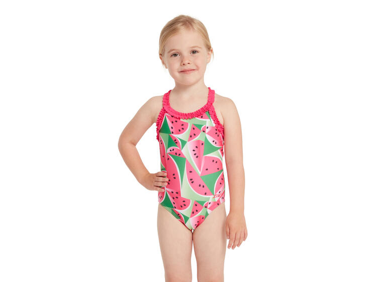 Watermelon Ruffle Crossback 1 