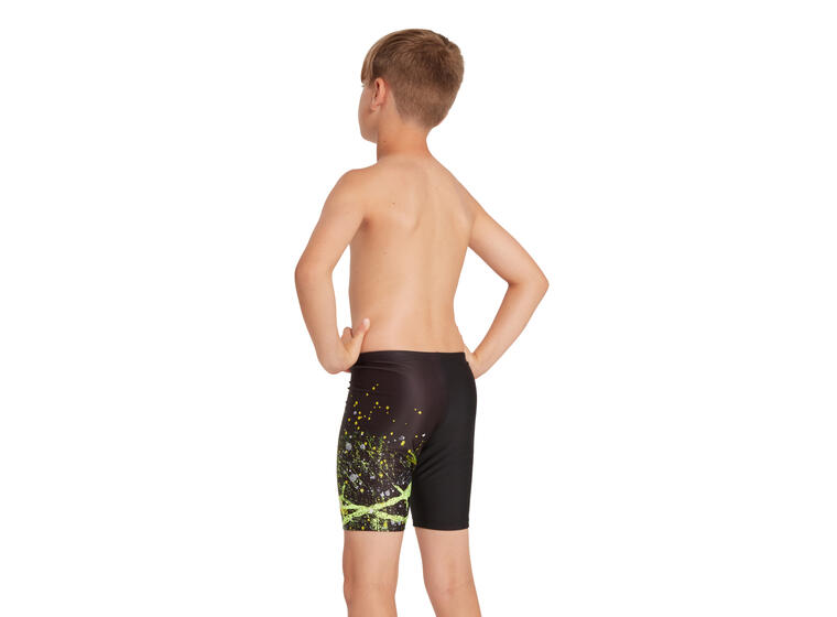Zoggs | Wired Lime Uimahousut Musta/Lime | Mid jammer | 128 cm 