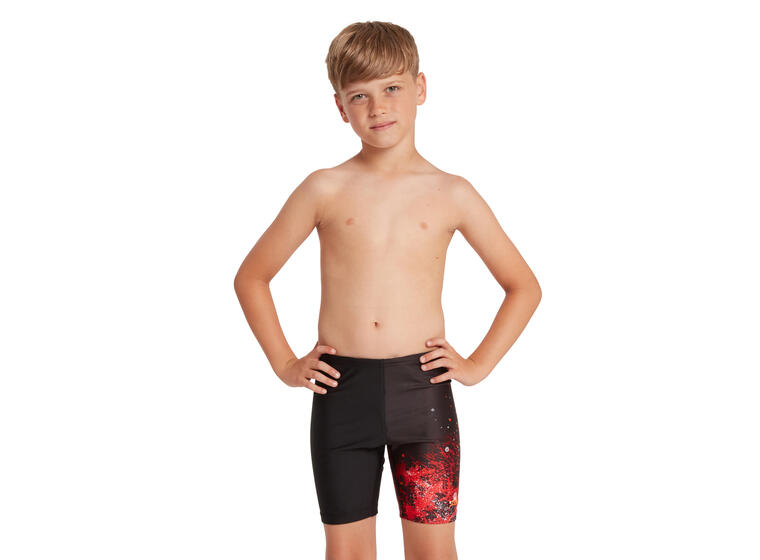 Zoggs | Wired Red Uimahousut Musta/Punainen | Mid jammer | 116 cm 