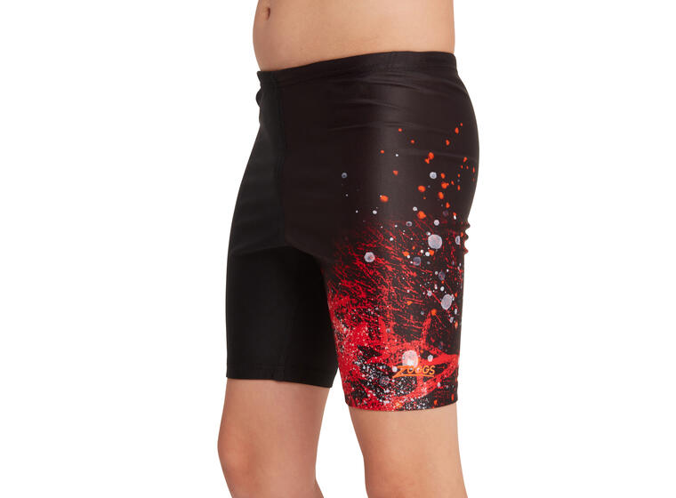 Zoggs | Wired Red Uimahousut Musta/Punainen | Mid jammer | 116 cm 