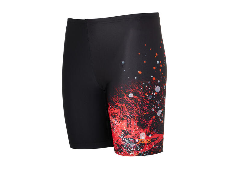 Zoggs | Wired Red Uimahousut Musta/Punainen | Mid jammer | 116 cm 