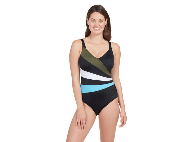 Zoggs | Wrap Panel Classicback Uimapuku Musta | Ecolast | EU34 