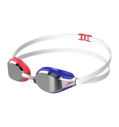 Fastskin Speedsocket 2 Sv&#248;mmebrille Speedo | Speil linse | R&#248;d/Bl&#229;
