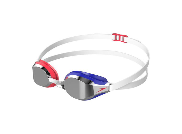 Fastskin Speedsocket 2 Svømmebrille Speedo | Speil linse | Rød/Blå 