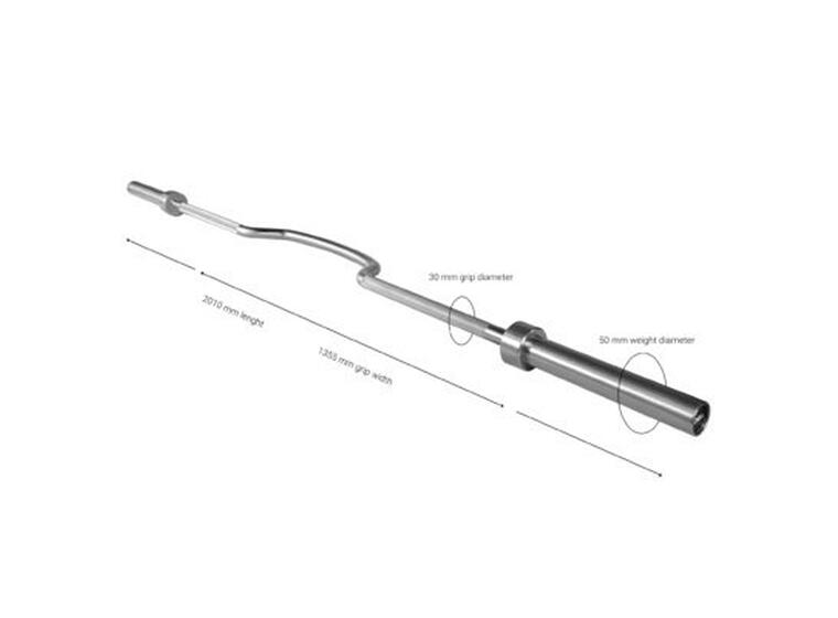 Olympisk vektstang Max 320 kg | 220 cm | 20 kg 
