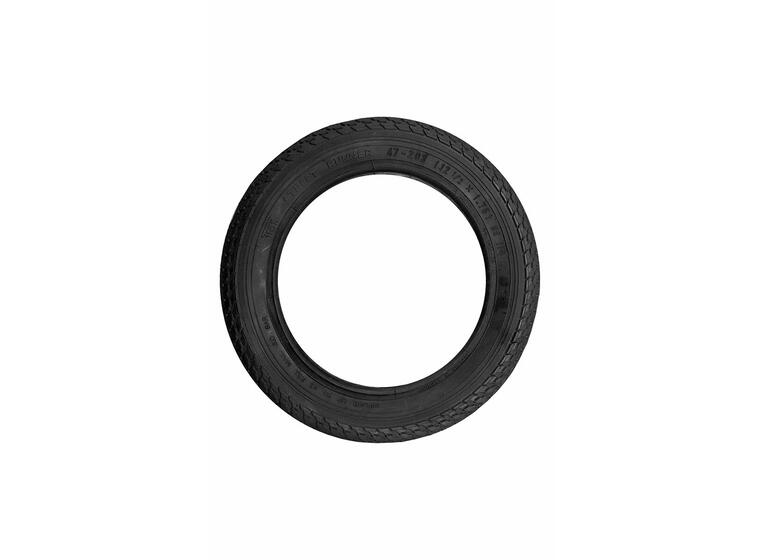 QU-AX | Rengas 12'' 203 mm | Musta | Yksipyöräiseen 