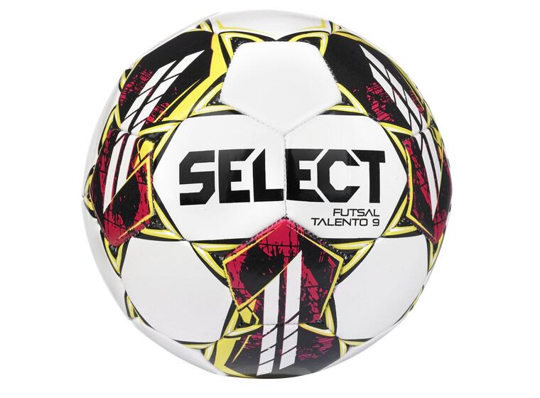 Select | Talento 9 Futsalpallo 270-290 g | Valkoinen/Keltainen 
