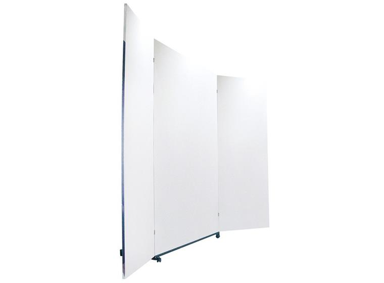 Sport Thieme | Taitettava peili kalvosta 300 x 200 cm 