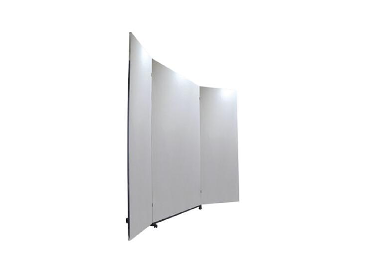 Sport Thieme | Taitettava peili kalvosta 300 x 200 cm 