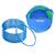 Gymnastikkringer Pvc 60 cm | Blå 60 cm | 10 stk med oppbevaringsbag 