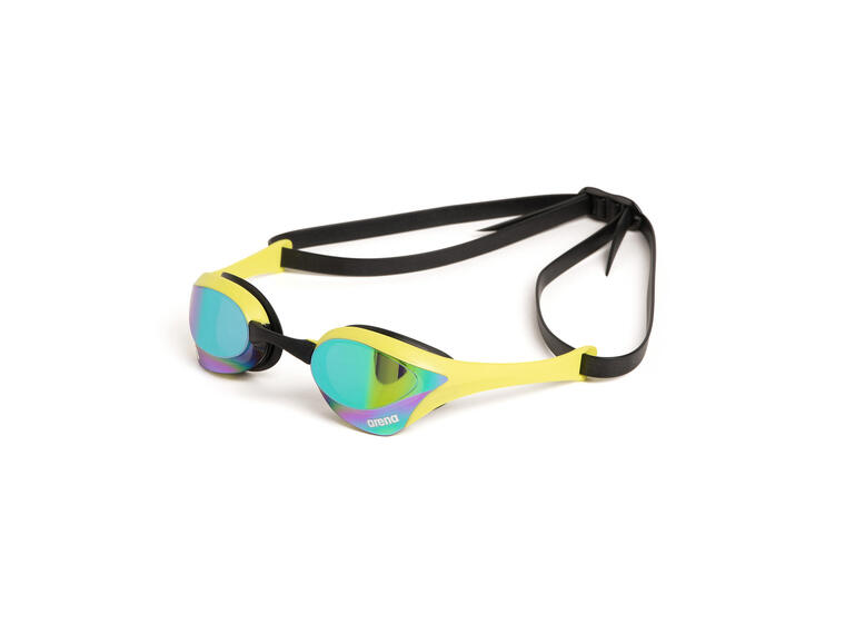 Arena Cobra Ultra Swipe Mirror Uimalasit Peililinssi | Keltainen kehys 
