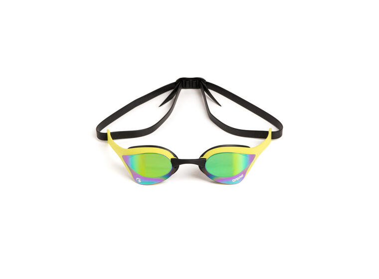 Arena Cobra Ultra Swipe Mirror Uimalasit Peililinssi | Keltainen kehys 