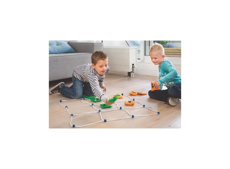 BS Toys | Ristinolla 70x70 cm | 10 Hernepussia 