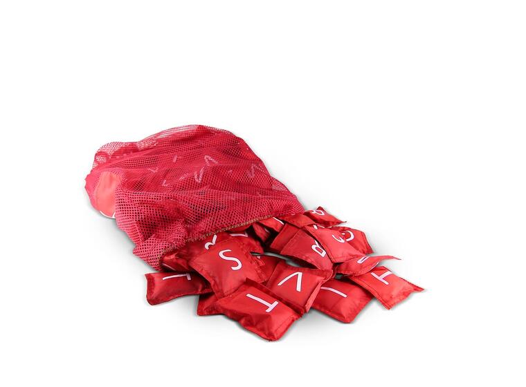 Both Side print -Toggle case Alphabets RED 