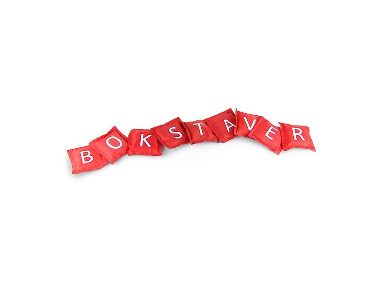 Both Side print -Toggle case Alphabets RED 