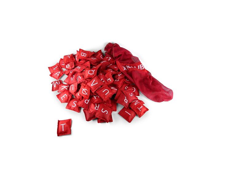 Both Side print -Toggle case Alphabets RED 