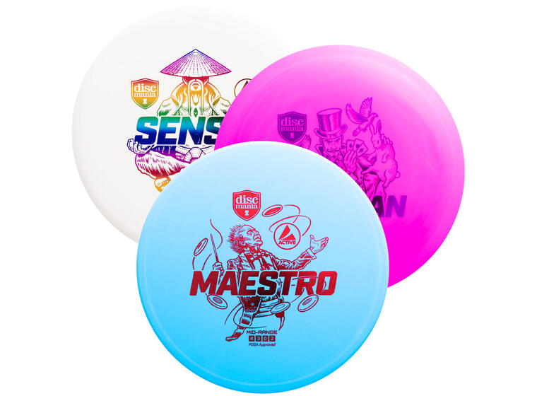 Discmania | Active-setti Putteri, midari ja driver 