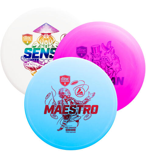 Discmania | Active-setti Putteri, midari ja driver
