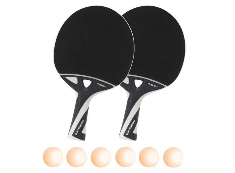 Pöytätennissetti Cornilleau Nexeo X70 2 mailaa ja 6 oranssia palloa 
