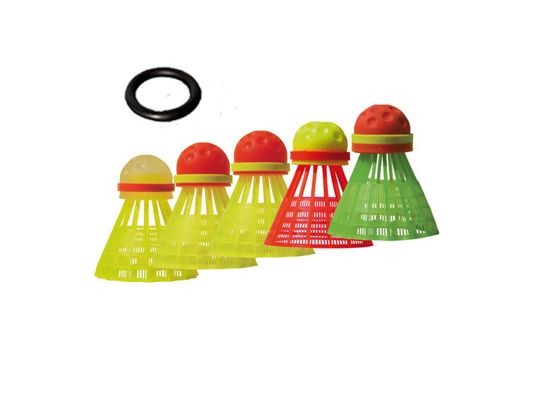 Speedminton® - Speedere (baller) Mix (6) Startpakke med 6 baller 