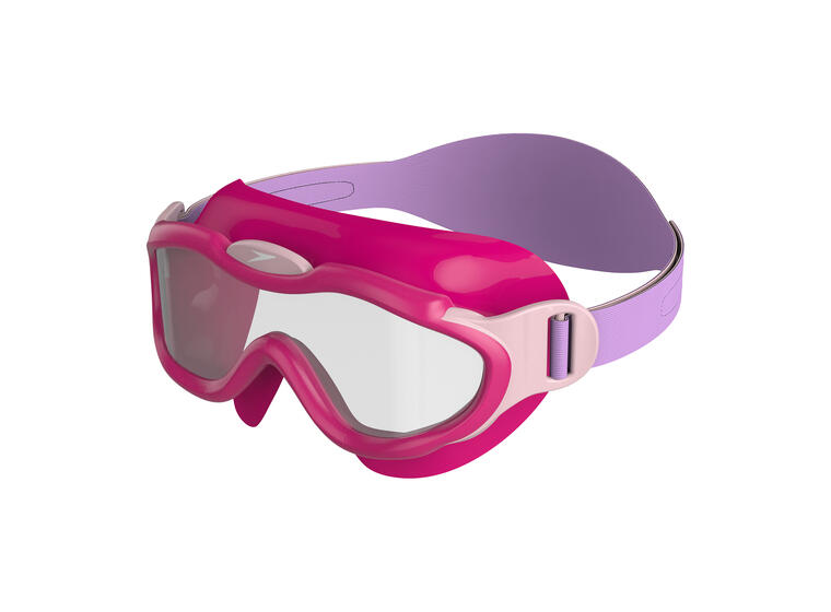 Speedo | Biofuse Mask Uimalasit Pinkki kehys | Kirkas linssi 