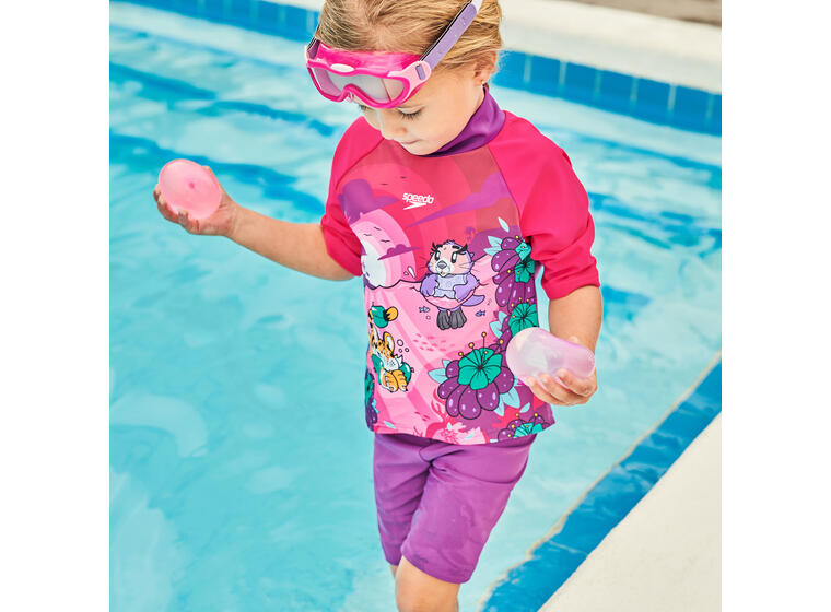 Speedo | Biofuse Mask Uimalasit Pinkki kehys | Kirkas linssi 