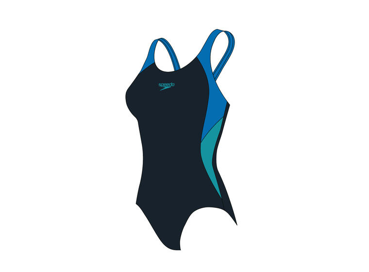 Speedo | Colourblock Splice Uimapuku Musta | Endurance10 | Koko 34