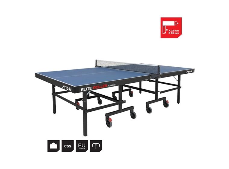 Stiga | Pöytätennispöytä sis. verkon Elite Roller Advance 