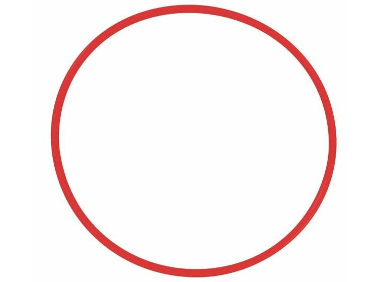 THERMO WELDED HULA HOOP Ø 65 cm RED 