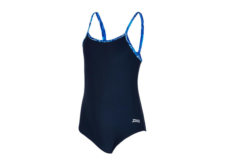 Zoggs | Blue Fish Uimapuku Tummansininen | Classicback | 152 cm 