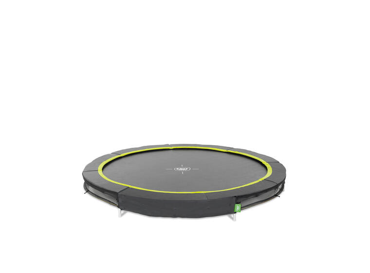 EXIT Silhouette ground sports trampoline 244 cm | Svart 