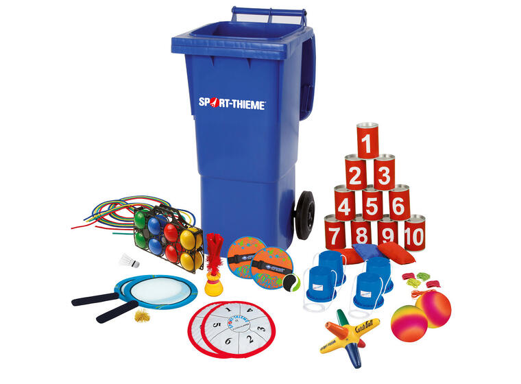 Lekekasse Mini med innhold 