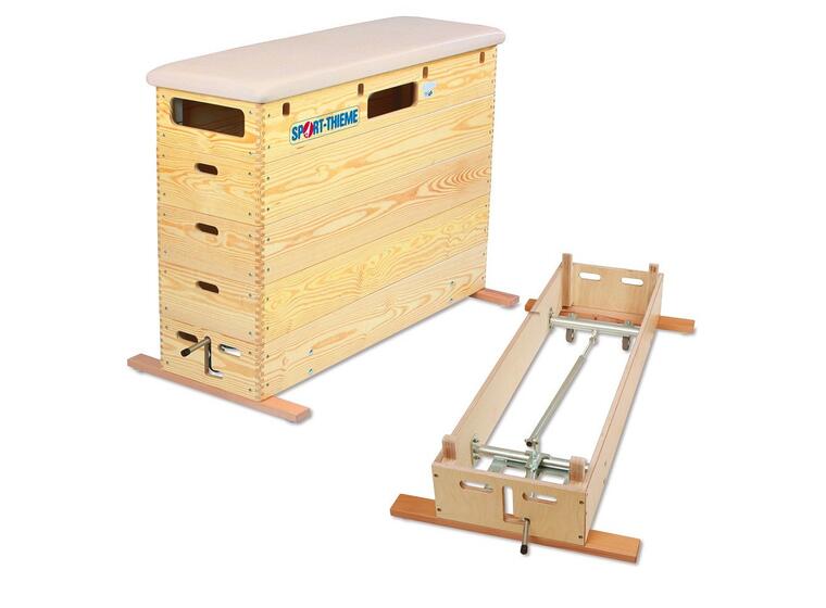 SPRUNGKASTEN Furu - uten hjul - 4 seksjoner 