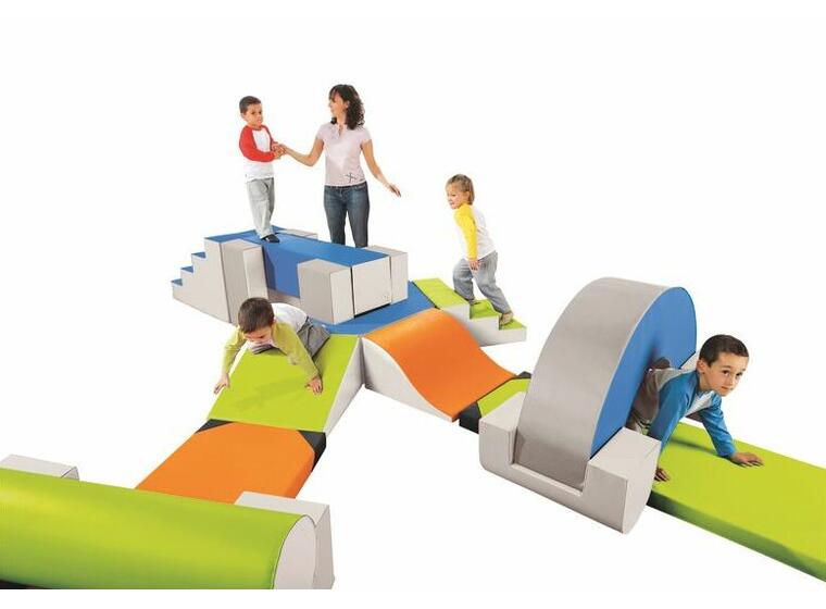 BLOCMODULES RANGE Three Step LIGHT GREEN/IVORY 