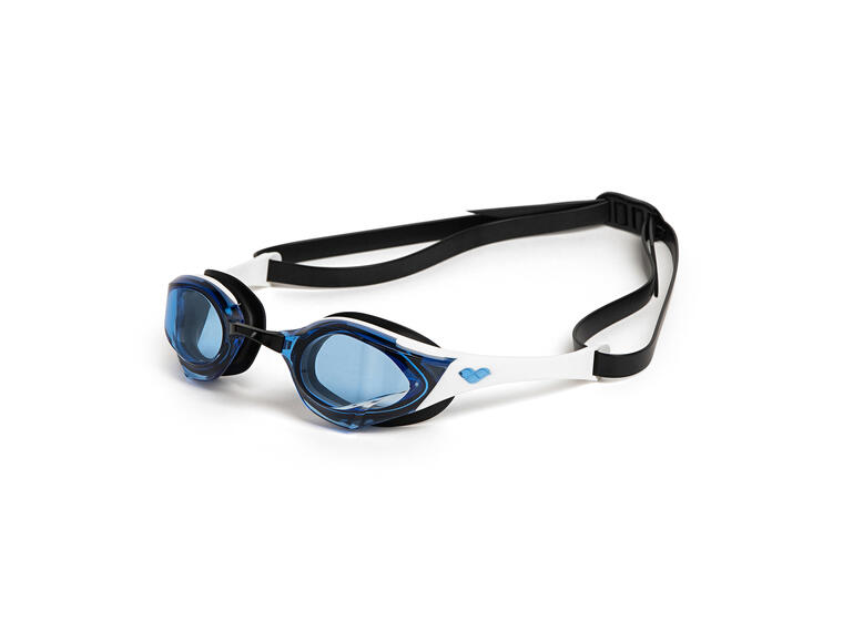 Cobra Edge Swipe Svømmebrille Arena | Blå linse/Hvit | Racing brille 