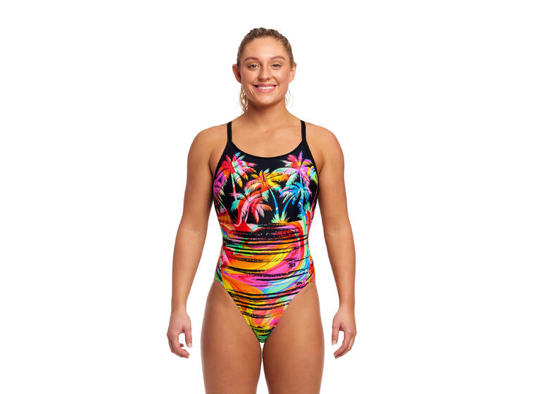 Funkita | Sunset City Uimapuku Monivärinen | Diamond back | 36 