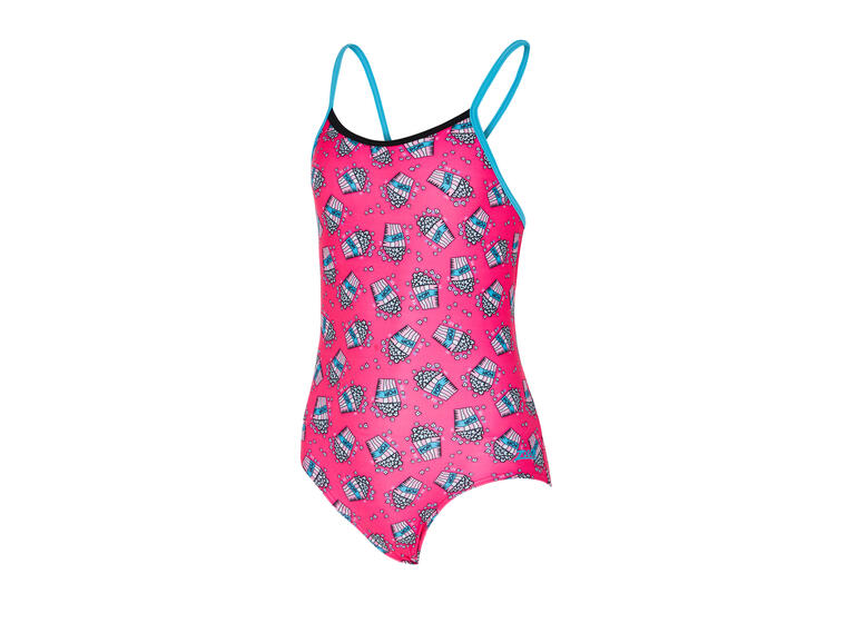 Pop Corn Starback Badedrakt jr 116cm Zoggs | Rosa/Flerfarget | Ecolast 