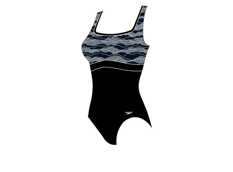 Speedo | Contour Eclipse Uimapuku Musta | ECO ShapeComprex | Koko 36 