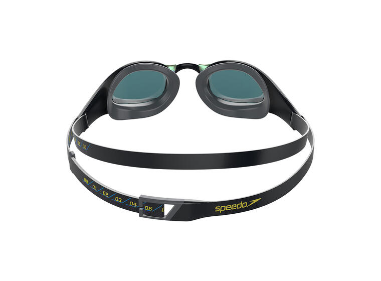Speedo | Pure Focus Uimalasit Musta kehys | Peililinssi | Ruby 