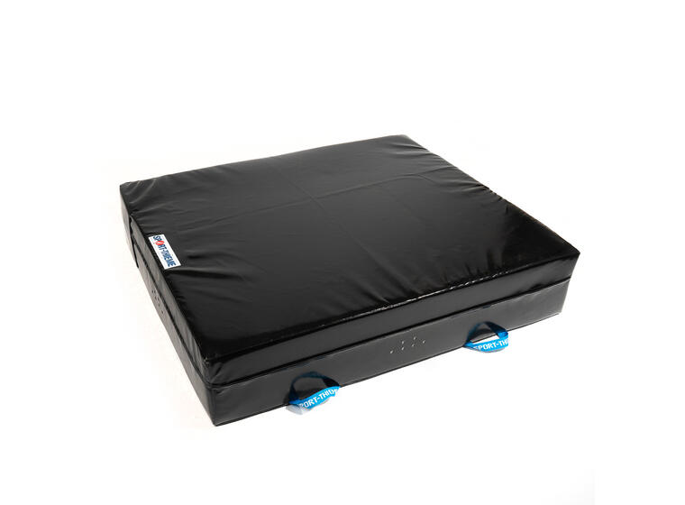 Sport-Thieme | Speed Hyppymatto 120x100x25 cm | Musta | Kantokahvat 
