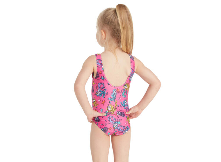 Zoggs | Merry Maiden Scoopback Uimapuku Pinkki | Ecolast | 92 cm 