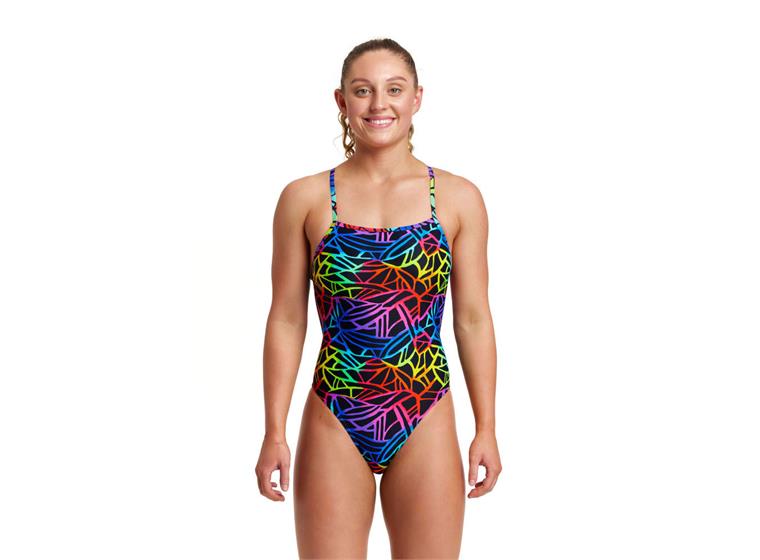 Funkita | Rainbow Web Uimapuku | Monivärinen | EU34