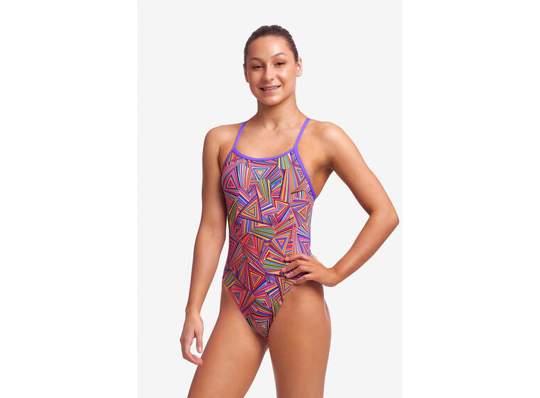 Funkita | Trihard Uimapuku Single Strap | Koko 128 cm