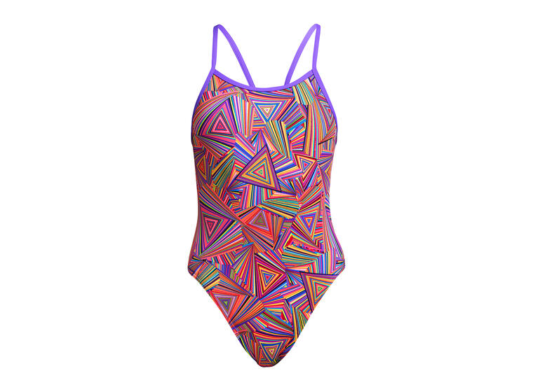 Funkita | Trihard Uimapuku Single Strap | Koko 128 cm