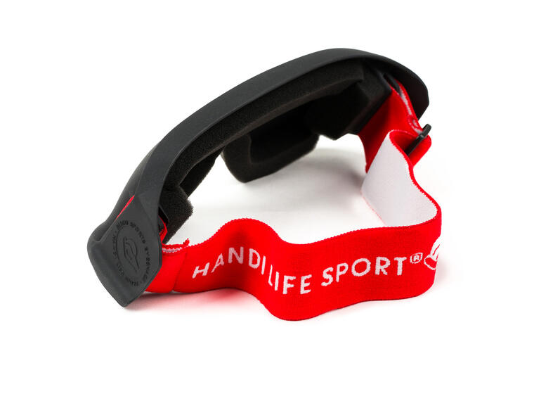 Handi Life Justa Blind Sports Mask Red 