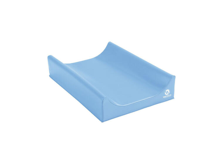 Hoitoalusta korkealla reunalla 70 x 50 x 5/15 cm | Sininen 