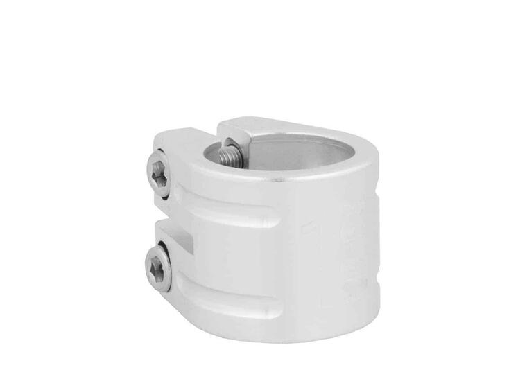 QU-AX Seat clamp, silver, 31,8mm 