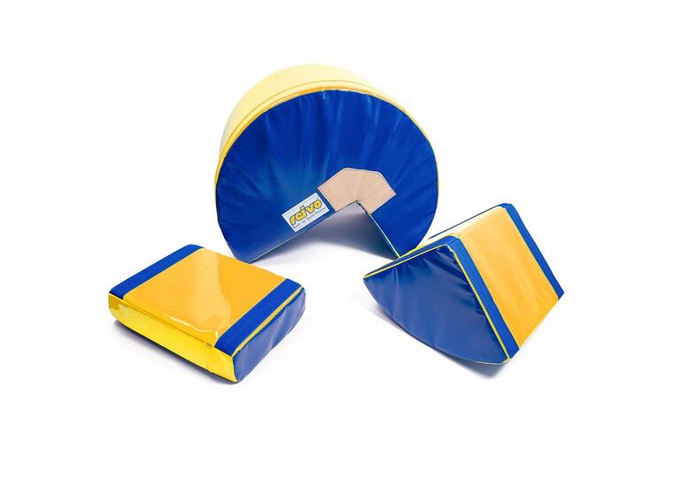 Reivo | Rinogym Flikk Flakk 70 x 70 x 40 cm | 3-osainen 