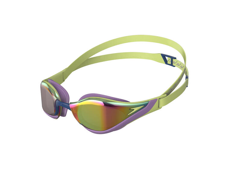 Speedo | Fastskin Pure Focus Uimalasit Peililinssi | Lime/Ruby