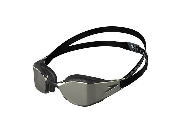 Speedo | Hyper Elite Uimalasit Musta kehys | Musta peililinssi 